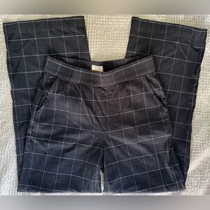Marine Layer Re-Spun Plaid Pull-On Pants Small | Soft TENCEL™ Stretch ⚡️ EUC
